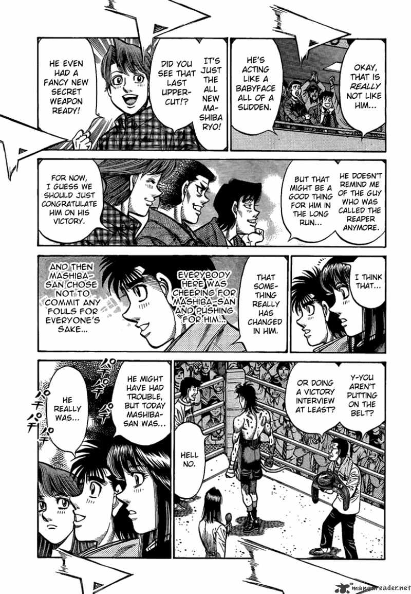 Hajime no Ippo: Fighting Spirit, Chapter 855 image 17